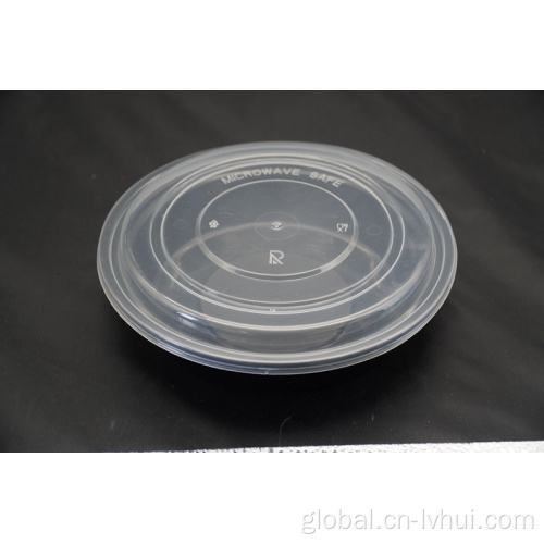 24Oz Disposable Plastic Round Containers Disposable round plastic lunch box Supplier